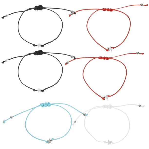 KAKOWELY 6 pulseras portátiles compactas para madre e hija, ideales para la vuelta al cole.