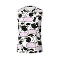 thumbnail image 6 of Picia Cute Animal with Cow mens Cotton Tank Undershirts , Moisture-wicking Ribbed Tanks, Lightweight Cotton Tank Undershirts-X-Large, 6 of 8