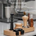 thumbnail image 4 of Coffee Tamping Station With Comfortable Grip, Beech Material, Ideal Coffee Accessory For  Powder Pressing, Protects Countertop From Scratches, 4 of 8