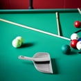 thumbnail image 1 of RENACLIPY Reusable Grey Portable Pool Table Brush and Broom Kit for Snooker Table Care, 1 of 8