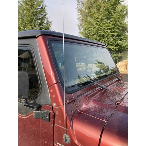 31" inch Stainless Antenna Power Mast for JEEP WRANGLER 1987-2006 TJ 1987-1997-2006