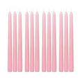 thumbnail image 4 of Zest Candle 12-Piece Taper Candles, 10-Inch, Light Rose, 4 of 4
