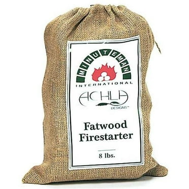 Minuteman  Fatwood Caddy Refill - 8 Lb Bag - Wood