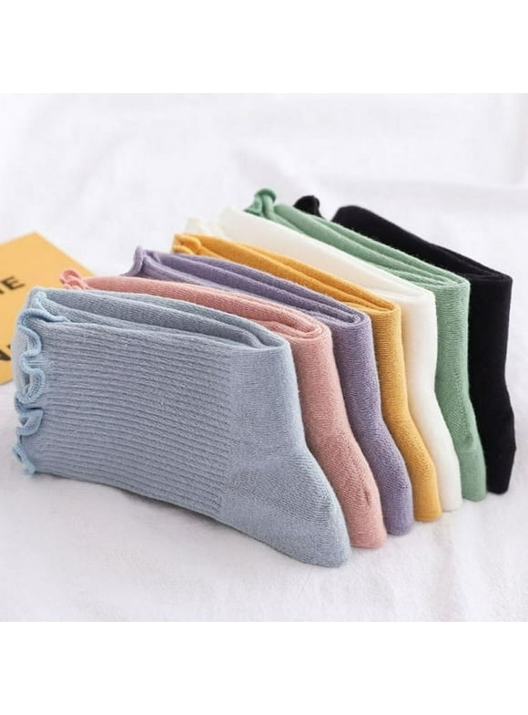 Ruffle Socks Women