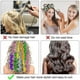 thumbnail image 5 of Kit de 12 rizadores de pelo, rizadores ondulados con ganchos, sin calor, de 30 cm, en espiral, para mujeres y niñas., 5 of 5