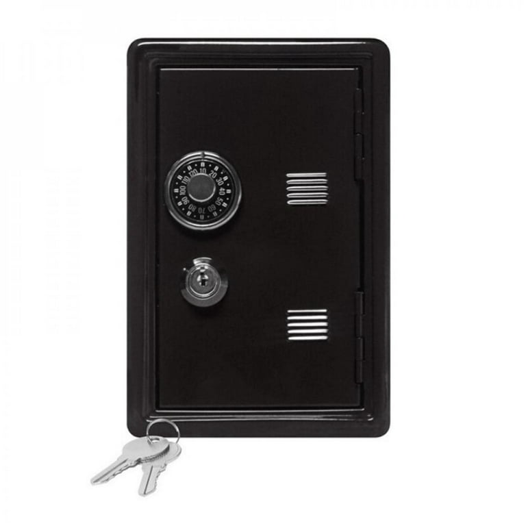 Mini Safes Metal Household Safe Box Creative Piggy Bank Key Safe