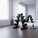 thumbnail image 2 of Bluelander Rack Gym, Rack Mancuernas, 3 Niveles, Estante de Mancuerna 5 a 50 Lbs, Almacenamiento de Mancuernas, Alta Resistencia Para Gimnasio en Casa, Pilates, 55 * 37 * 36 cm, 2 of 7