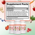 thumbnail image 6 of Vital Super Fruits & Veggies - Daily Superfood Capsules for Adults - fruit and veggies supplement to Boost Immunity & Energy - 2-in-1 Formula for Overall Wellness, 6 of 7
