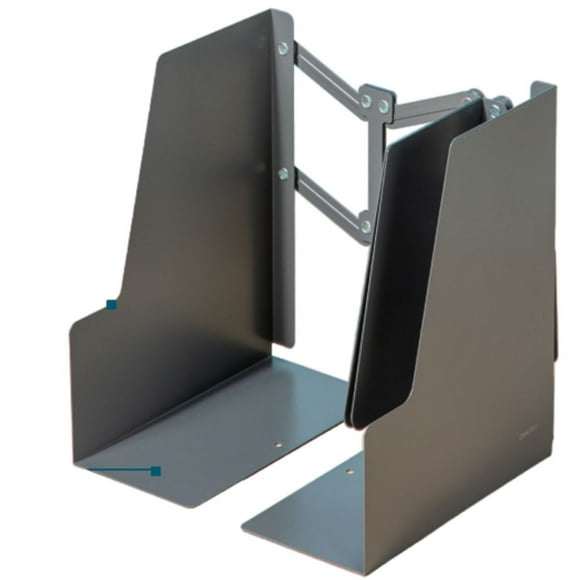 Organizador Sujetador de libros Expandible Deli Gris