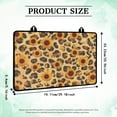 thumbnail image 7 of Renewold Glass Stove Cover Cooktop Protector Foldable Electric Stove Top Protector Non-skid Countertop Protector Washer Dryer Top Cover for Home Decor, Sunflower Leopard Print, 7 of 7