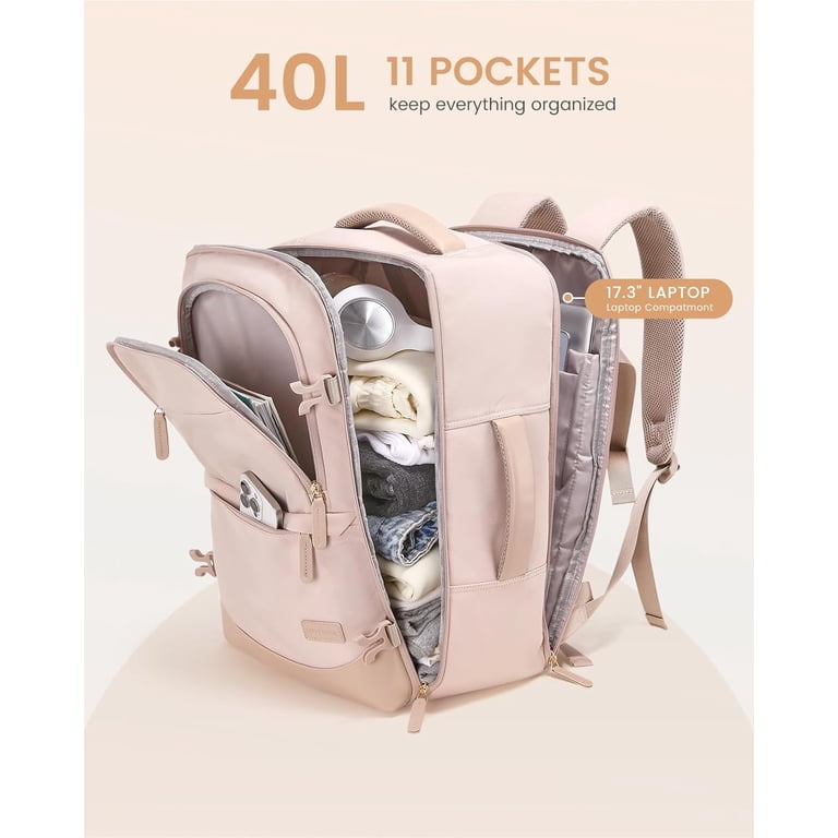 40L Travel Backpack Airline Approved 17.3\