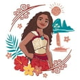 thumbnail image 2 of Women's Moana 2 Fearless Adventurer  Graphic T-Shirt, 2 of 4