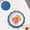 Blue, variant on XIPYYKM Silicone Placemat Dish Mat Dining Silicone Placemat Coffee Mats Tea Time Mats Silicone Trivet Mat Anti Kitchen Supplies Placemat