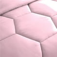 thumbnail image 5 of 1 Piece Honeycomb Design Comforter, 800 TC, 100% Egyptian Cotton, Super King Size Light Pink Solid, 5 of 5
