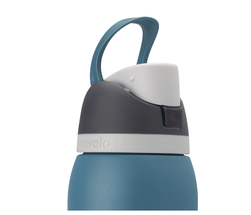 Owala FreeSip Stainless Steel Water Bottle, 32oz, Blue Oasis