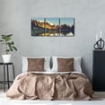 thumbnail image 3 of Canvas Prints Nature Wilderness Wall Art Framed Retro Colorful Mountain Forest Lake Artwork for Living Room Bedroom Home and Office Wall Decor Stretch and Framed Ready to Hang - 12" x 16" x 3 Panels, 3 of 6