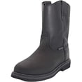 thumbnail image 1 of The Western Shops Mens Pull-On Leather Soft Toe Work Boot, 1 of 5