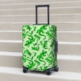 thumbnail image 6 of Pofeuu Green Lizard Print Luggage Suitcase Cover Protector Luggage Washable Covers Aesthetic for 18/24/28/32 inch Luggage（No luggage included）-Medium, 6 of 7
