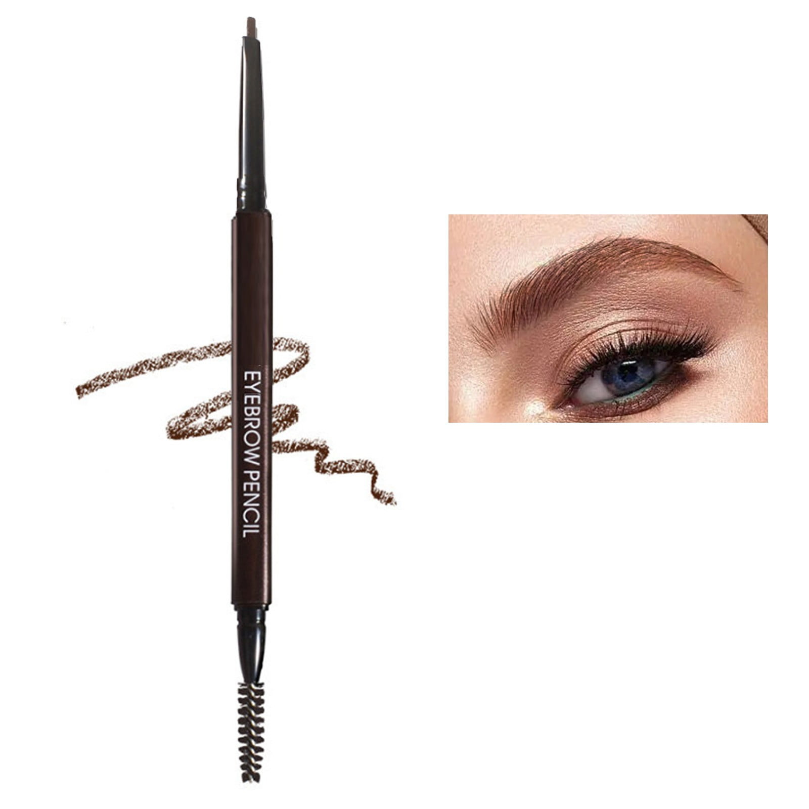 Sunhillsgrace Eyebrow Pencil Eyebrow Pencil 2 In 1 Auto Waterproof Eye