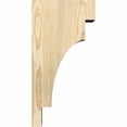 thumbnail image 3 of 4"W x 8"D x 16"H Mediterranean Rough Sawn Corbel, Douglas Fir, 3 of 9
