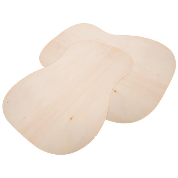PAMINGONO Tête de Guitare Lot de 2 Type Gourde Kaki pour Amateurs de Bricolage et Ateliers Luthiers