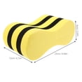 thumbnail image 2 of HEALEEP Buoy Float Pull Buoy Leg Float EVA Yellow and Black 1Pack, 2 of 8