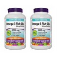 thumbnail image 1 of Webber Naturals 1000mg Omega-3 Softgels - 2-Pack (210-count Each) | Heart &amp; Brain Health, 1 of 2