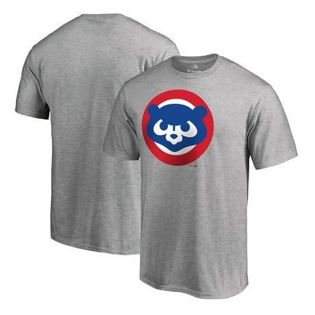 - Chicago Cubs Fanatics Branded Big & Tall Cooperstown Collection Huntington T-Shirt - Heathered Gray