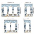 thumbnail image 2 of Yayeee Rocker Switch Wall Plate 3-Gang 6.5"x4.6" Home Decorative Outlet Cover, Winter Village Serenity, 2 of 6