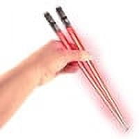 Palillos LightSaber iluminan el sable LED (1 par, rojos)