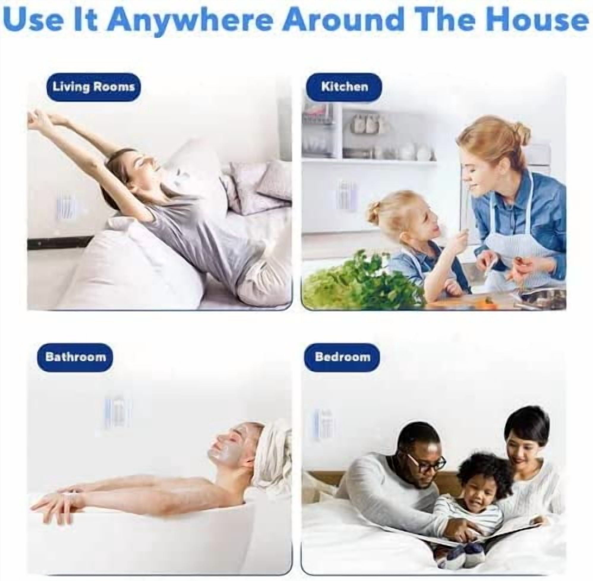 Clarifion DSTx Portable Air Purifier - Plug In Air Ionizer HEPA Air Filter, Mini Personal Air Purifiers For Home Helps Reduce Dust, Smoke, Odor Neutralizer