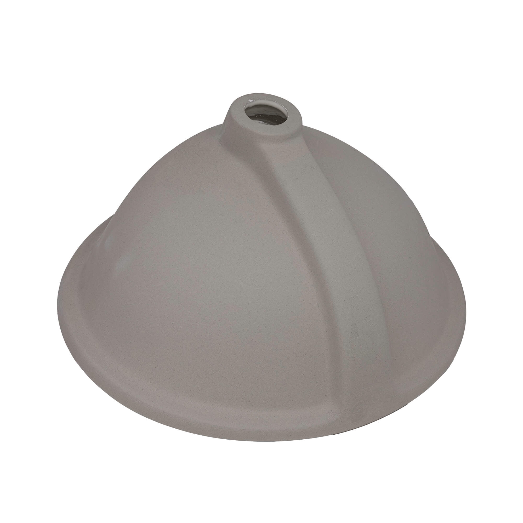 Ruvati RVB0618BC Krona 18-1/2" Oval Porcelain Undermount Bathroom Sink - Off White