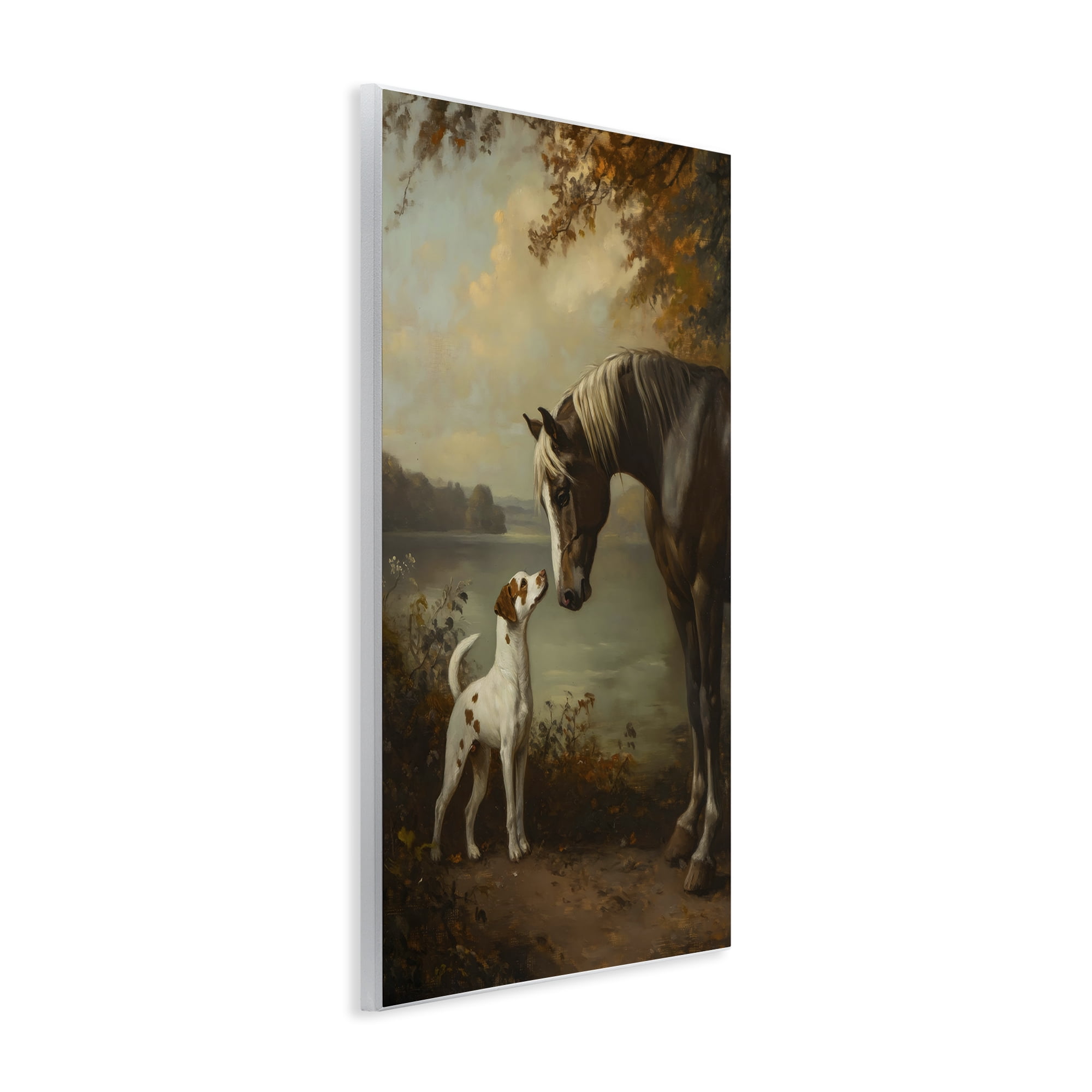 Stupell Industries Autumn Companions Hunting Party Wall Plaque Art, design by Petal Prints Design