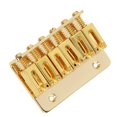 thumbnail image 1 of Guitar Fixed Saddle Bridge, Stable Decorative 6 String Guitar Hardtail Bridge Set Beautiful Looking Robust  For Music Class Silver,Black,Gold, 1 of 8