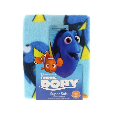 Finding Nemo Coral Fleece Blanket by Disney Baby- Blue | eBay