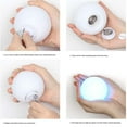 thumbnail image 6 of COFEST Floating LED Pool Light, IP68 Waterproof Ball Lamp, Colorful Mood Light for Parties, Infrared Remote Control Pool Ball White, 6 of 9