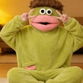 thumbnail image 7 of Big Mouth Monster Pajamas，Silly Onesie Pajamas Soft Plush Cosplay Jumpsuit Funny Silly Onesie Pajamas, 7 of 7