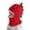 Red, variant on Kids Boys Girls Dinosaur Winter Knit Hat Baby Toddler Thick Scarf Earflap Hood Scarves Skull Caps