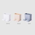 thumbnail image 5 of 3pcs Wall Mounted Holder Mobile Phone Charging Rack Storage Box Container (White), 5 of 5