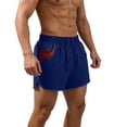 thumbnail image 3 of DDAPJ pyju Running Shorts for Men Lightweight Breathable Gym Shorts Athletic Training Workout Sports Shorts with Pockets Dark Blue XXXXL, 3 of 8