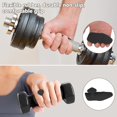 thumbnail image 4 of Gym Grips for Women and Men,Fingerless Workout Grips for Weight Lifting,Rubber Anti-Slip Pull Up Grips,Bodybuilding Gymnastics Palm Protection Hand Grips for Deadlifts,Crosstraining (Pair),Black, 4 of 6