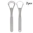 thumbnail image 2 of 2PCS Tongue Cleaner Creative Single Double Layer Tongue Scraper Tongue Fresher, 2 of 10