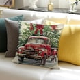 thumbnail image 3 of SHANXI Christmas Throw Pillow Case Rustic Throw Cushion Case 18x18in, 3 of 5