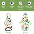 thumbnail image 5 of Bingfone Floral Vintage Dog Clothes Hoodie, Pet Winter Coat,Puppy Sweatshirts for Small Dogs Boy Girl,Suitable for All Breeds-X-Small, 5 of 6