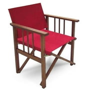 Delahey Africa Chair, Burgundy