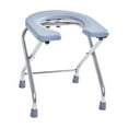 thumbnail image 3 of Taburete de Asiento de Inodoro Perfecl Plegable Gris 38cm Alto, 3 of 8