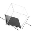 thumbnail image 2 of ELAYARD 1Set Acrylic Transparent Display Box for Dolls Showcase and Storage 23.00X23.00X23.00Cm, 2 of 8