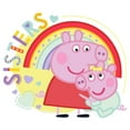 thumbnail image 2 of CafePress - Peppa Pig: Sisters - Baby Hat, 2 of 2