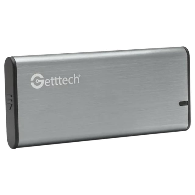 Gabinete de Disco Duro GETTTECH GCEM23101, 2.5 , USB, Color Plata. Getttech GCE-M231-01