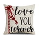 thumbnail image 1 of Fundas de almohada, fundas de almohada, fundas de almohada decorativas, nueva funda de almohada estampada para el Día de San Valentín, funda de cojín de lino para el hogar, sala de estar, sofá, funda, 1 of 3